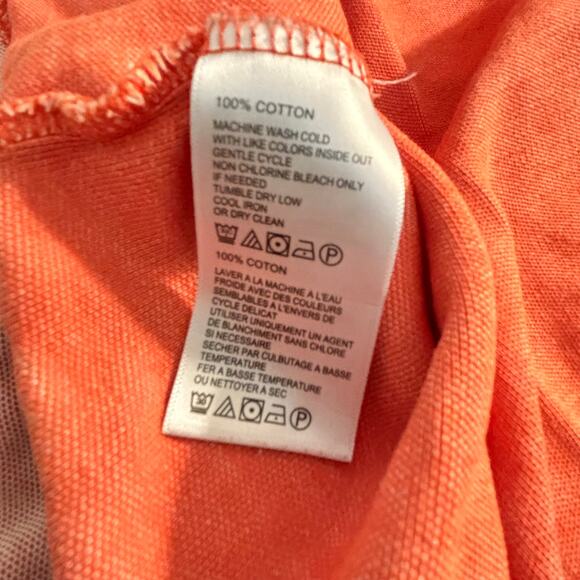 Tommy Bahama Men's 1/4 Zip Pullover Long Sleeve Sweatshirt Orange/Pink Size L - Picture 11 of 13